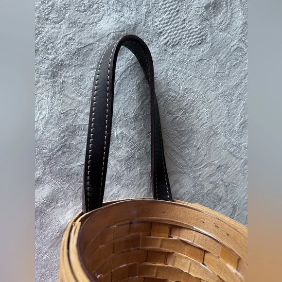 *FIRM PRICE* Vintage Longaberger Hanging Planter Basket - Picture 5 of 7